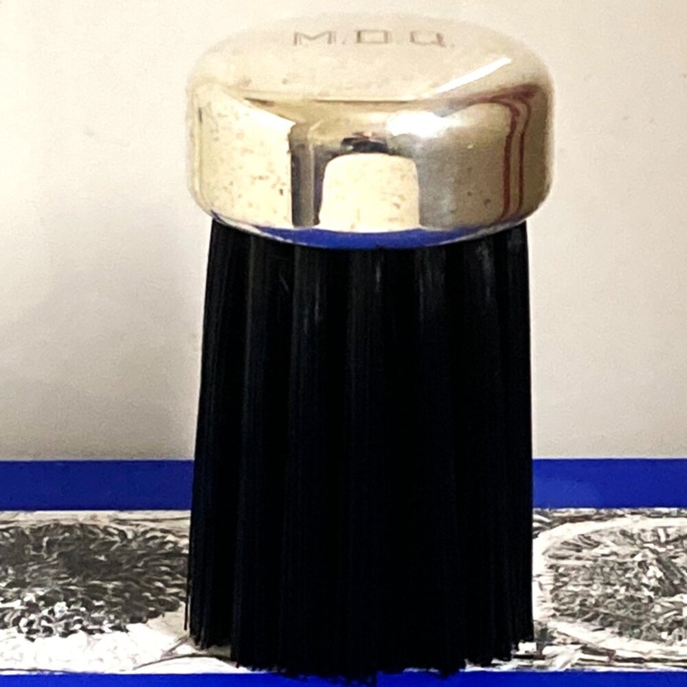 Antique sterling silver lapel brush signed Gorham